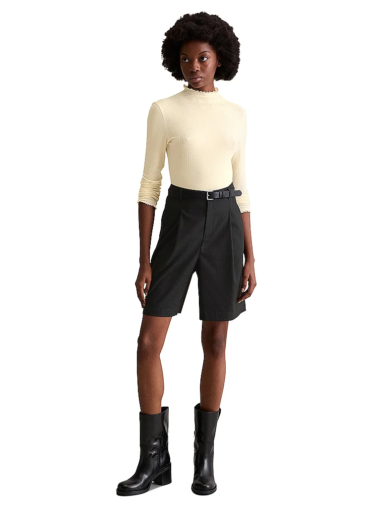 Marc O'Polo Long Sleeve T-Shirt Cream S 4